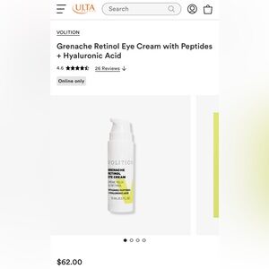 Volition Beauty Retinol Eye Cream